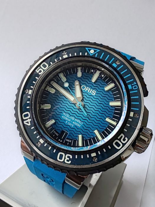 Ceas Oris Aquis Pro 4000 m Professional Diver 49,5 mm 5 zile rezerva!!
