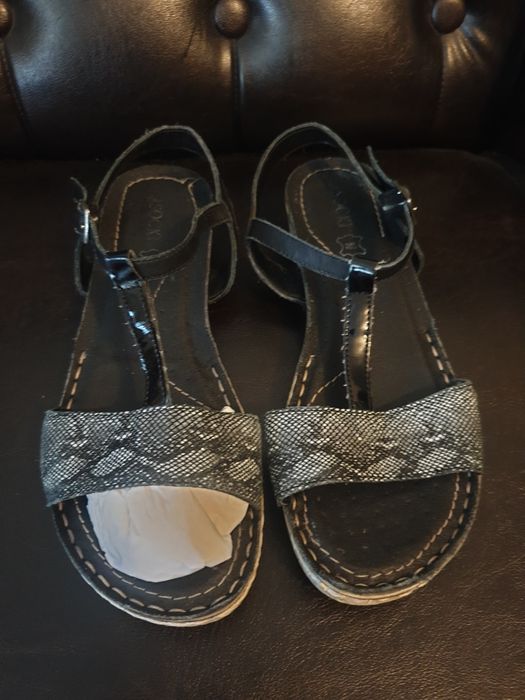 Sandale Lasoki din piele naturala - numar 37