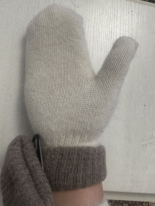 Варежки женские шерсть