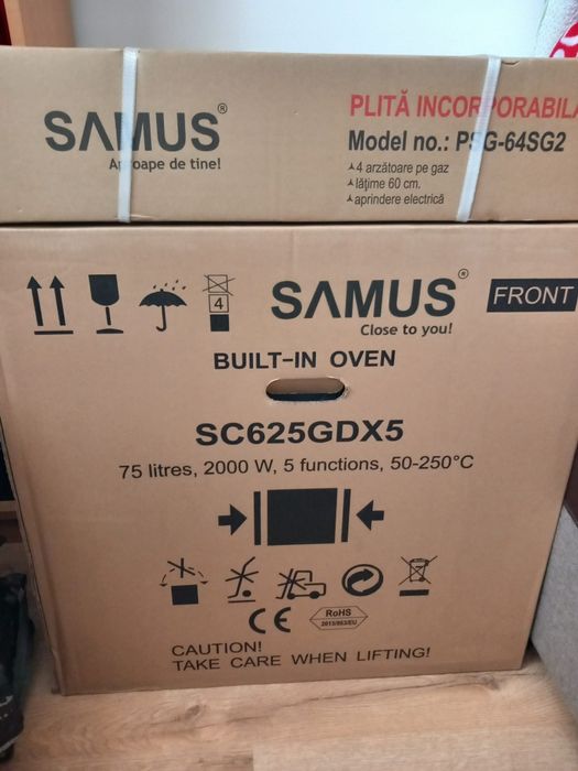 Set Aragaz Cuptor și Hota Samus Noi