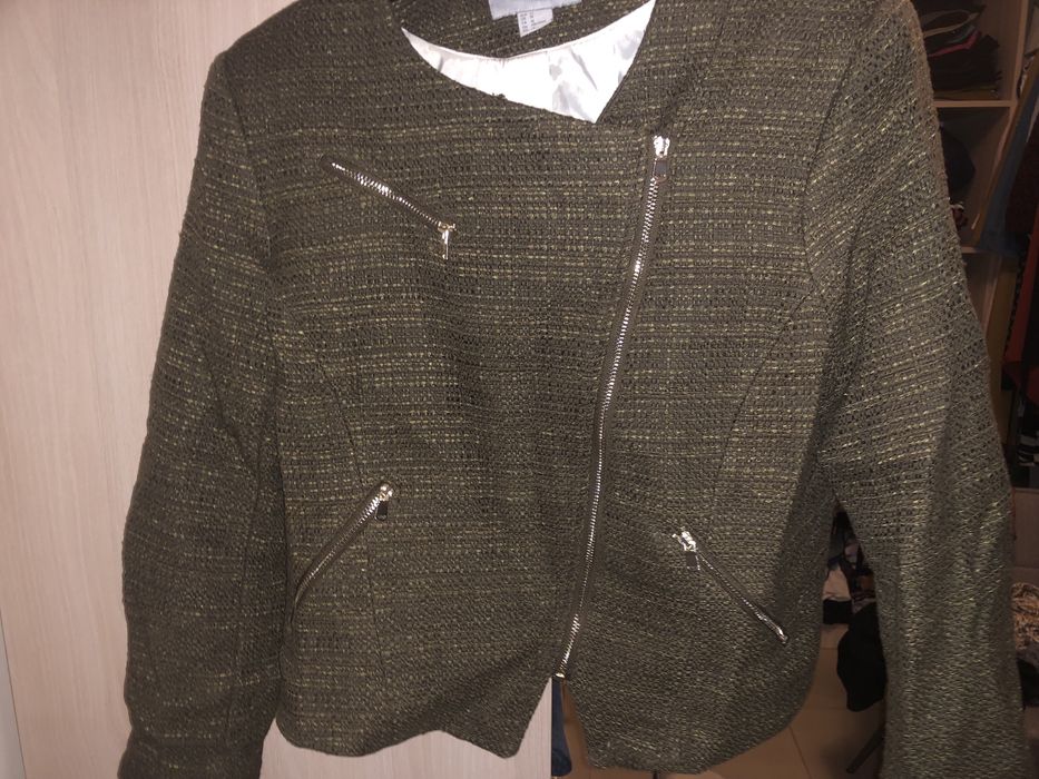 Jacheta groasa H&M, noua fara eticheta, mar. 44