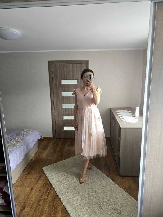 Rochie roz trandafiriu