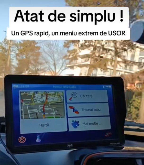 PNI L910 -gps  soft camion, ecran mare de 9"- gatadedrum