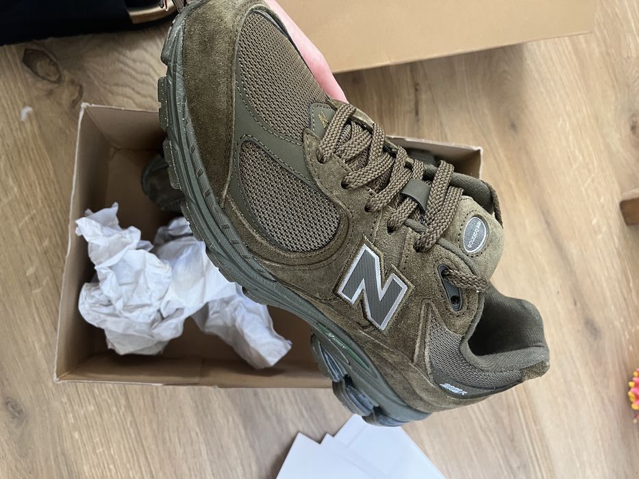 Нови маратонки New Balance 2002, цвят Olive, размер 7.5