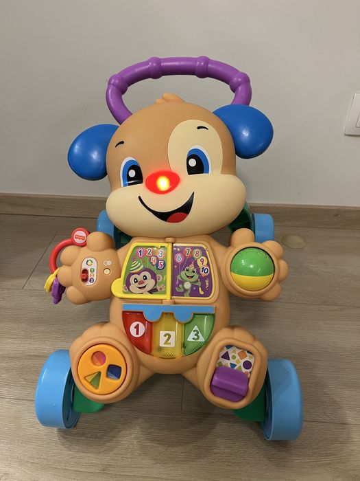 Fisher Price LAUGH & LEARN Проходилка кученце на български език
