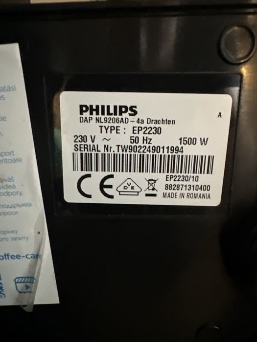 Espressor Philips LatteGo EP2230