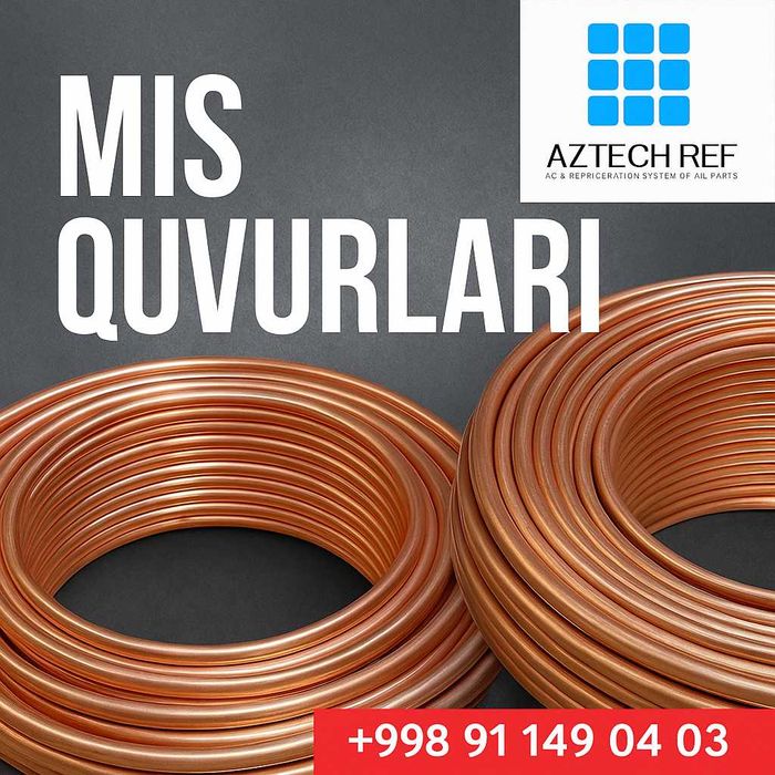 AztechRef’dan Mis Quvurlar — Sifat, Ishonch, Tejamkorlik!