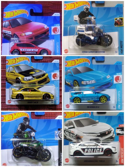 Hot Wheels / Matchbox / Majorette Honda