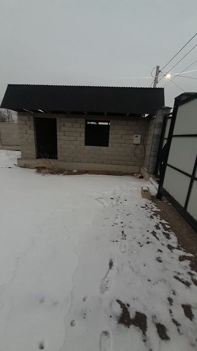 Участок огорожденный