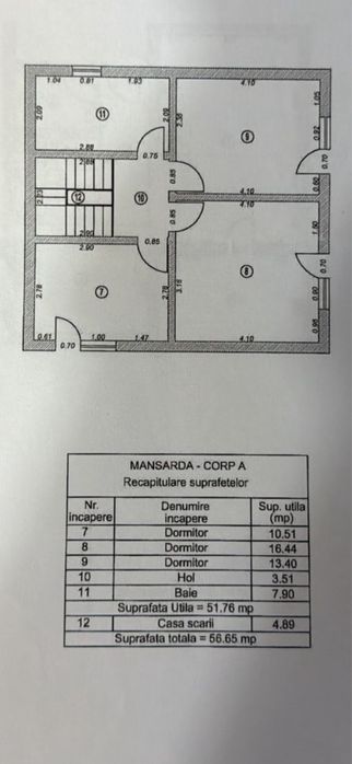 Vand casa tip duplex în comuna Berceni