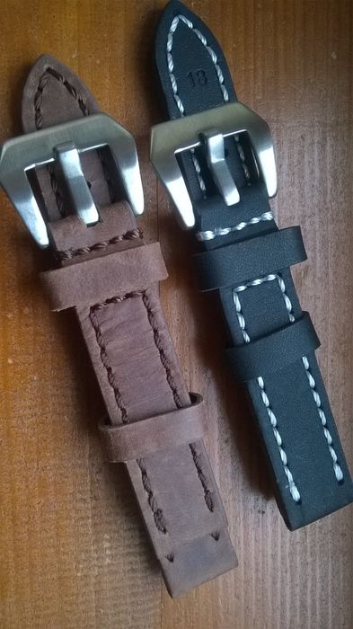 Каишки часовник естествена кожа