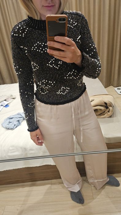 Блуза Zara с дълъг ръкав