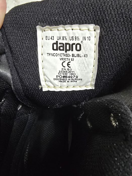 Зимние рабочие ботинки (берцы) Dapro с утеплителем Thinsulate