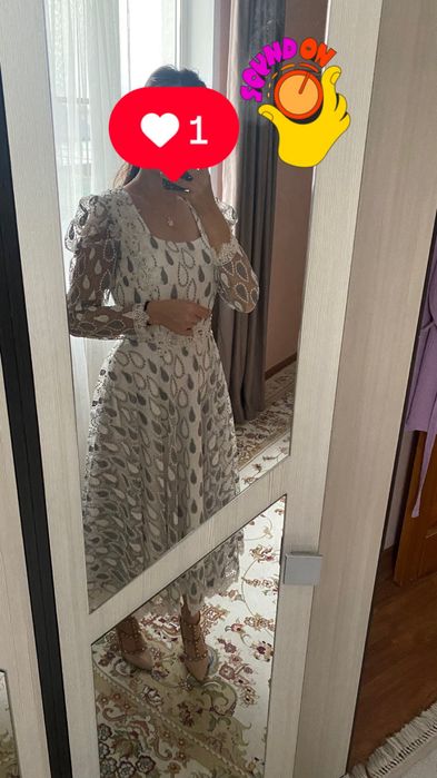 Продам красивое платье