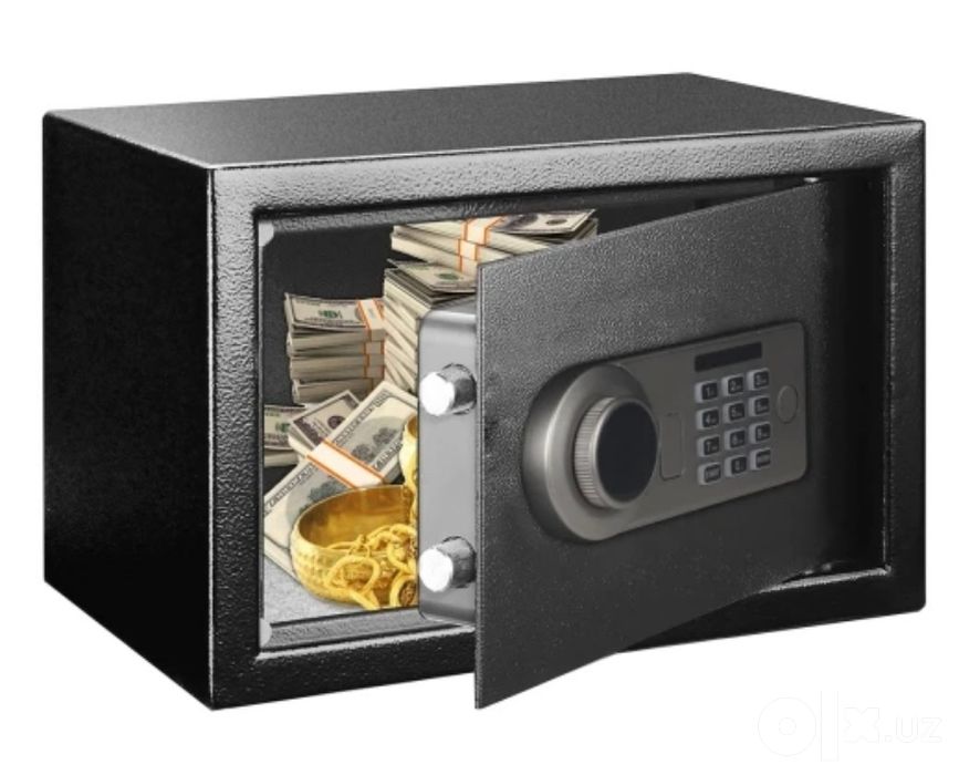 Premium safe А4. Электрон кодли ва калитли сейф! Доставка бепул!