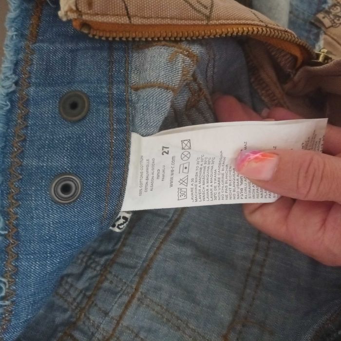 Дънкова пола 27р-р нова