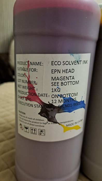 UV краска ECO Solvent Ink