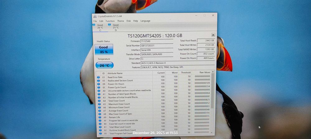 Laptop Dell Latitude 5480 i5 8GB SSD 128 HDD 500