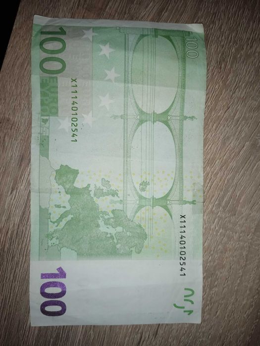 Vand bacnota 100 euro veche