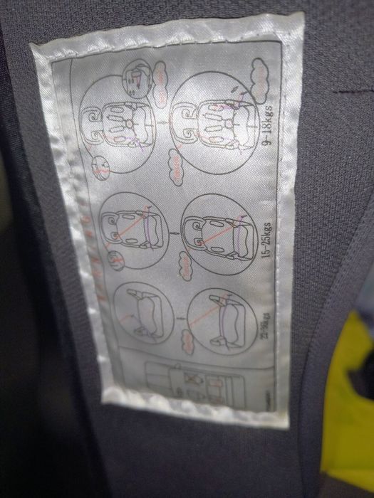 Scaun de copil pentru mașină cu prindere in centura