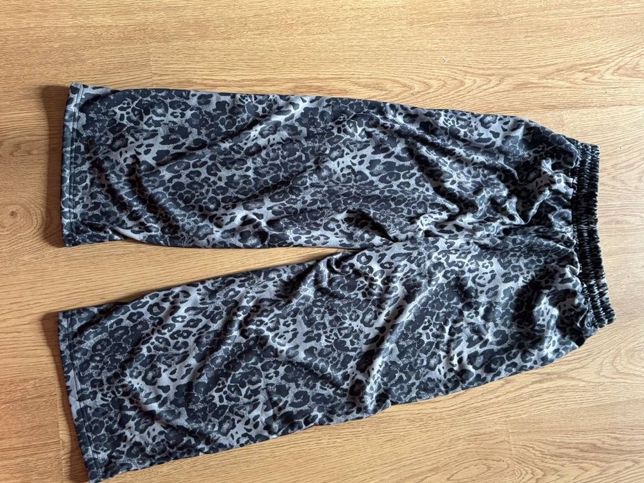 Oversized Панталон с леопардов принт