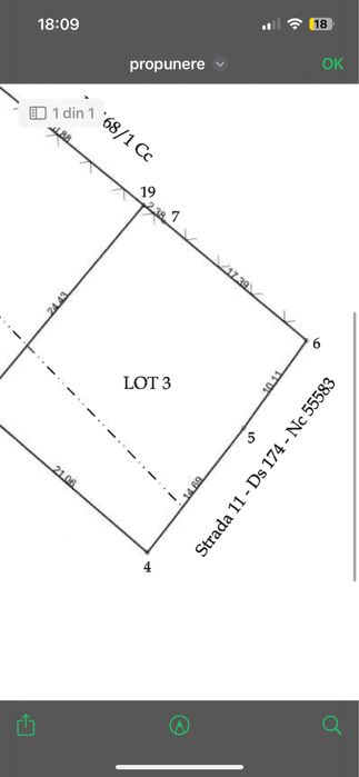 Teren intravilan sat cismea ciusmea  , primul lot la strada!
