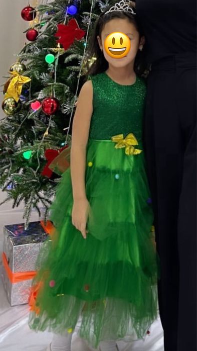 Новогоднее платье Ёлочка