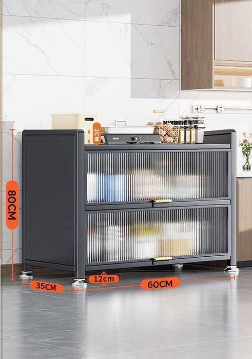 Стальной сервант для кухни/Po‘lat ovqat xonasi javoni