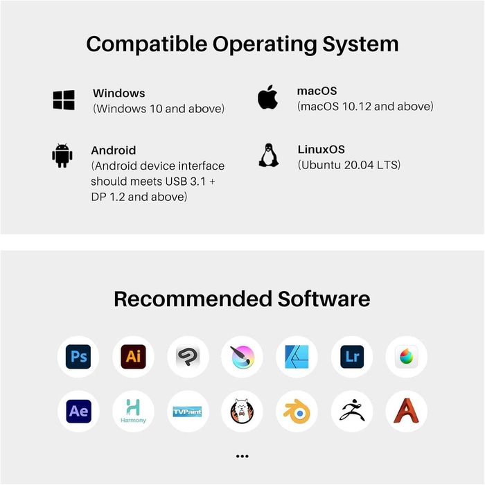 Графический планшет с Экраном Huion Kamvas 13 Gen3 2025 + подставка