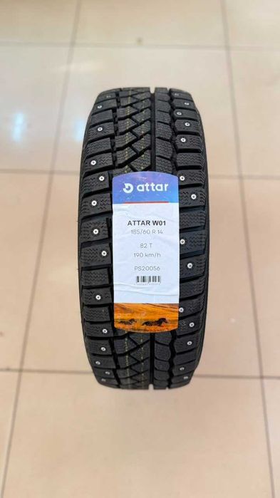 185/60 R14 ATTAR W01 шипованные