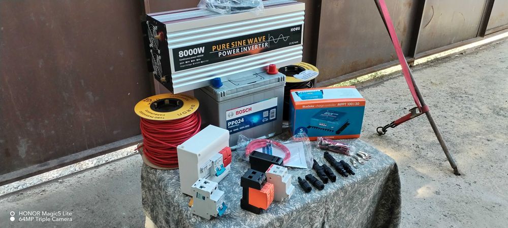 Инвертор 8000 W пълна синусоида+акумулатор и мн. други ТОП предложения