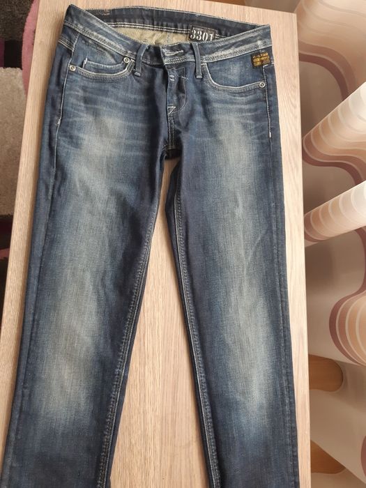 Blugi  originali G-Star Raw Denim, marimea 28/34 !!