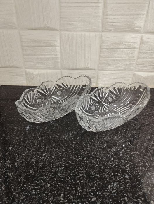 Посуда хрусталь-лодочки