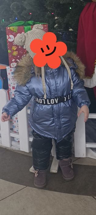 Продам очень теплый зимний комбинезон