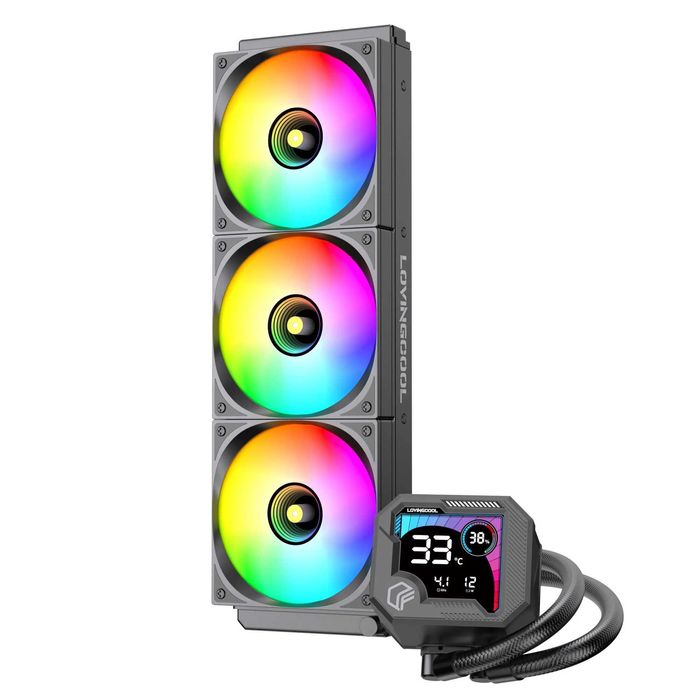 ; Водяное охлаждения для cpu LOVINGCOOL AK-03 360 ARGB digital