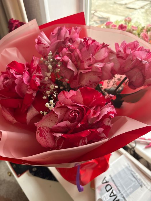 Б/у букеты цветы