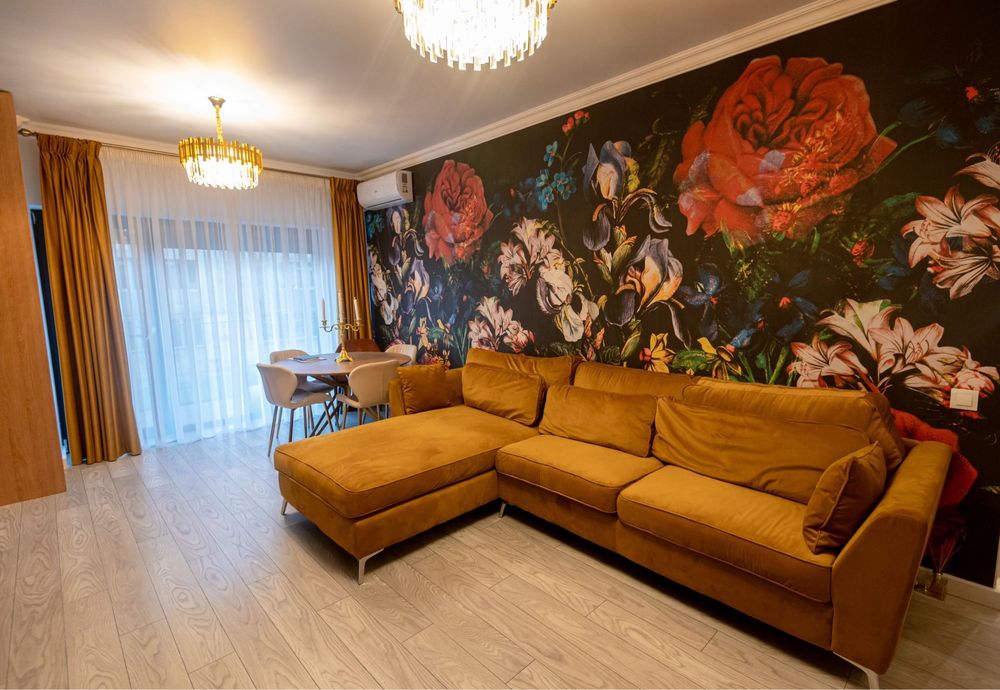 Apartament faleza Galati 3 camere mobilat utilat complet nou