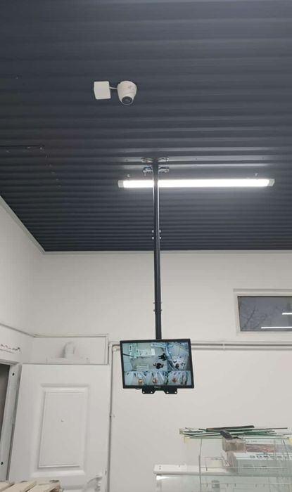 Установка камер видеонаблюдение