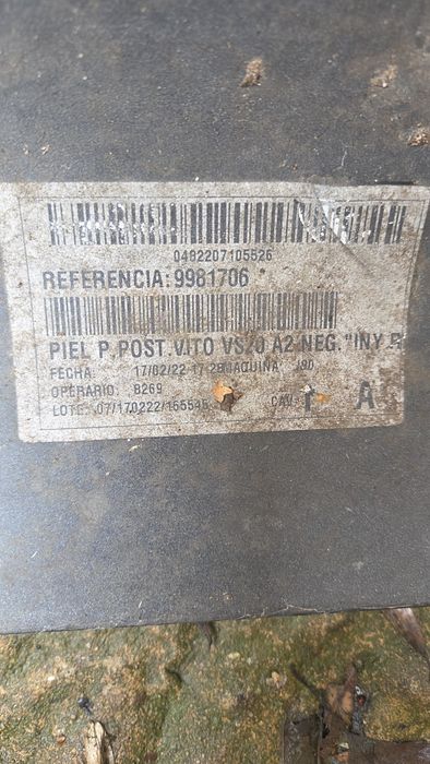 Задна броня за Mercedes Vito W447