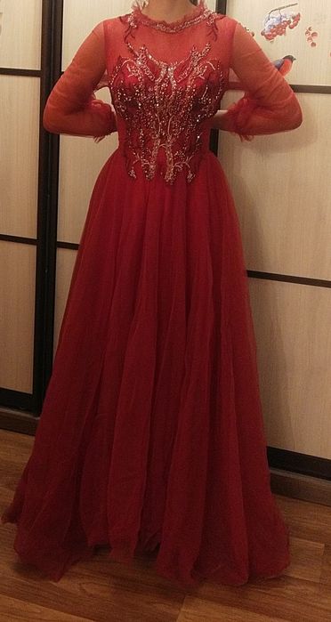 Вечернее платье и туфлельки