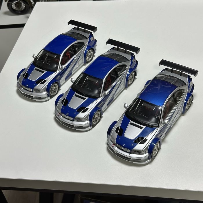 BMW E46 GTR Most Wanted Original 1:18 коллекционная моделька