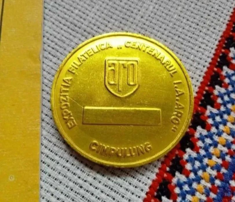 Lot obiecte ARO, Placheta și diploma,expoziția filatelica,Expofil 1985, veche de colectie ,  veche Romaneasca ARO, istoric, pentru colectionari