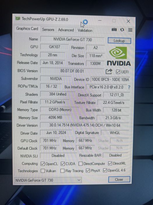 Kompyuter sotiladi B75, i5 2400, 8gb, gt 730 4bg