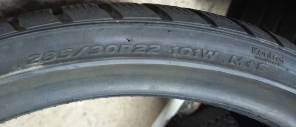4бр. зимни гуми 285/30/22 Hankook дот 2021г.