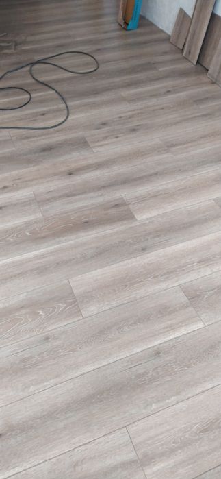 Укладка ламината.