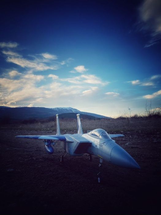 RC самолет + втори фюзелаж JET EDF 64 F15 eagle със стабилизация