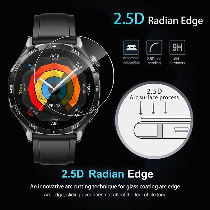 Стъклен Протектор за Дисплей за Huawei Watch GT5 / GT6 46mm