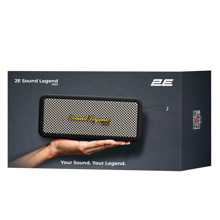 }Портативная акустическая система 2E SoundLegend Mini 40Вт, BT 5.3,TWS