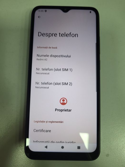 Redmi A2 Black Dual Sim ca Nou Impecabil