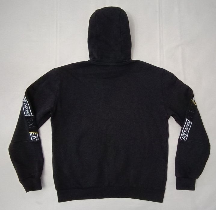 Emporio Armani EA7 Hoodie оригинално горнище S памучен суичър Армани